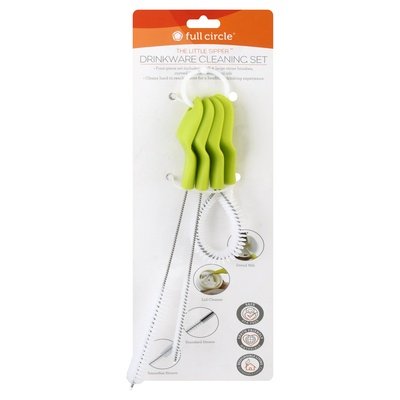Full Circle Home Drinkware Cleaning Set 6/1 Ct [UNFI #8759]