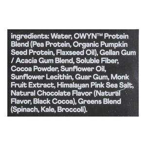 Owyn-Only What You Need Chocolate/Elite 3/4/11.15 OZ [UNFI #14478]