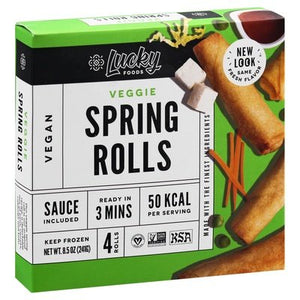 Lucky Spring Rolls Vgn 8/8.5 OZ [UNFI #72080]