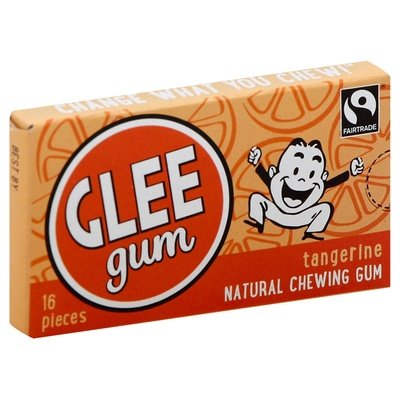 Glee Gum Tangerine Box 12/16 PC [UNFI #30763]