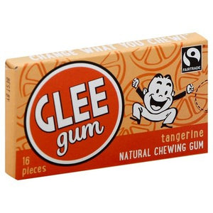 Glee Gum Tangerine Box 12/16 PC [UNFI #30763]