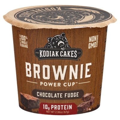 Kodiak Cakes Brownie in a Cup,Choc Fudge 12/2.36 OZ [UNFI #67781]