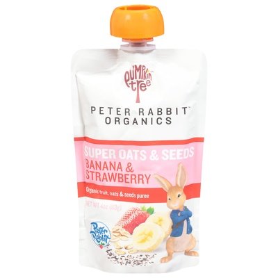 OG2 Peter Rabbit Oganics Banana Strwbrry 10/4 OZ [UNFI #11071]