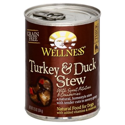 Wellness DOG Fd Trky Dck Stew In Grvy 12/12.5 OZ [UNFI #60837] T