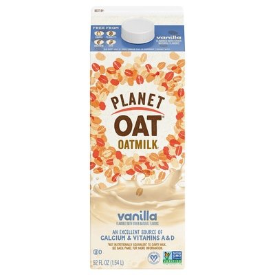 Plntoat Vanilla Milk 6/52 OZ [UNFI #16087]