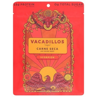 Vacadillos Scorpion Carne Seca 8/2 Oz [UNFI #54943]