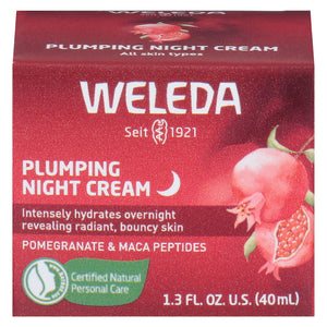 Weleda Plumping Night Cream 1.3 OZ [UNFI #42520] T