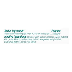 Toms Of Maine Wicked Fresh! Cool Peppermint 6/4 Oz [UNFI #18664]