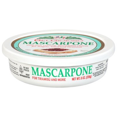 Bel Gioioso Mascarpone Belgioioso 12/8 Oz [Peterson #11210]