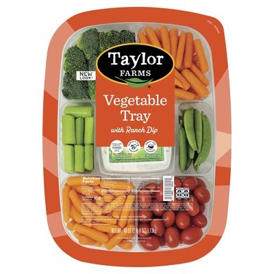 TF,TRAY VEGETABLE 4/40OZ [Charlies #016-03055]