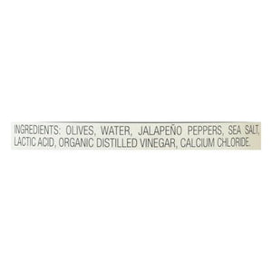 Jeffs Garden Jalapeno Stuffed Olives 6/7.5 OZ [UNFI #24127]