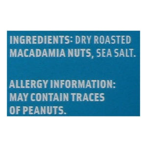 Mauna Loa Roasted Sea Salt Macadamias 6/4 Oz [UNFI #08135]