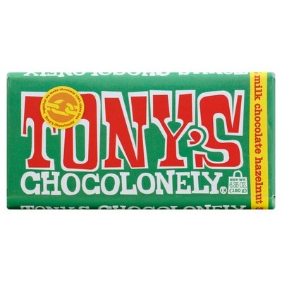 Tonys ChocolonelyMilk Hzlnt Ch Br 15/6.35 OZ [UNFI #59222]