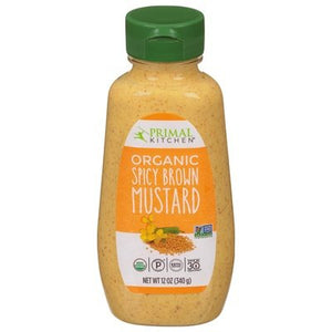 OG2 Primal Kitchen Spicy Brown Mustard 12/12 OZ [UNFI #20463]