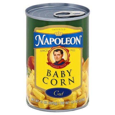 Napoleon Cut Baby Corn 12/15 OZ [UNFI #13316]