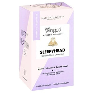 Winged Sleepyhead/Sleep+Stress 60 CT [UNFI #80584] T