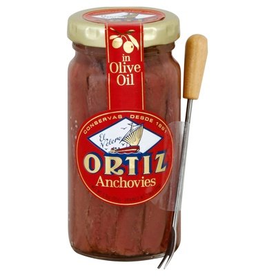 Ortiz Anchovies I/Oil   15/3.3 OZ [UNFI #15814]