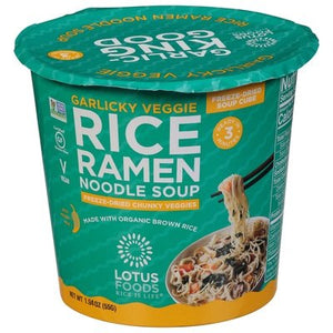 OG3 Lotus Foods Garlicky Veggi Brwn Rce Ramen 6/1.94 Oz [UNFI #19997]
