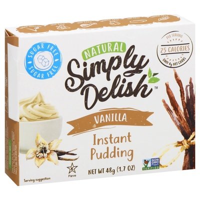Simply Delish Mix,Vanilla Pudding 6/1.7 OZ [UNFI #47209]