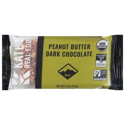 OG2 Kates Pnut Btr Dark Choc Grizzly Bar 12/2.2 OZ [UNFI #60354]