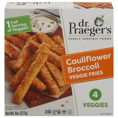 Dr. Praegers Cauliflower Veggie Fries 6/8 Oz [UNFI #24971]