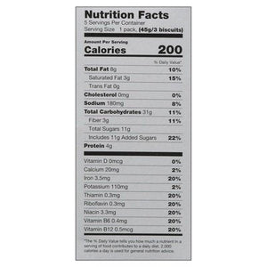 Sweet Lorens Blueberry Breakfast Biscuit 6/8 Oz [UNFI #55177]