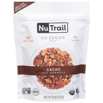 Nutrail Cacao,Keto 6/8 Oz [UNFI #99680]