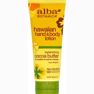 Alba Botanica Hand&Body Ltn Haw Cocoa Butter 6 Oz [UNFI #363] T