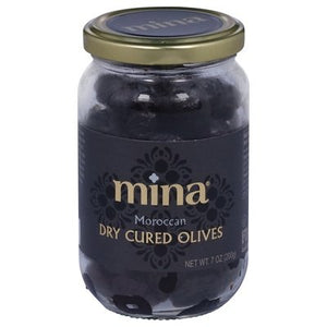 Mina Dry Cured Blk Olvs  6/7 OZ [UNFI #66733]