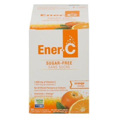 Ener-C Orange 1000 MG 30 PKT [UNFI #34487] T