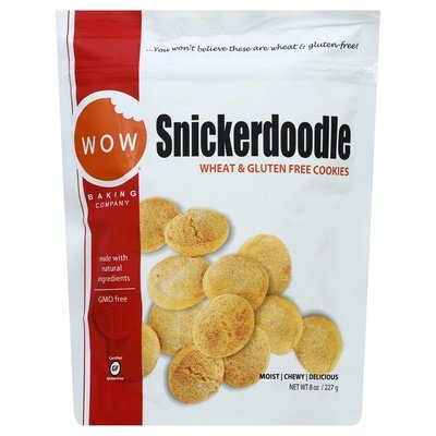 Wow Baking Company Snickerdoodle 6/8 Oz [UNFI #88692]