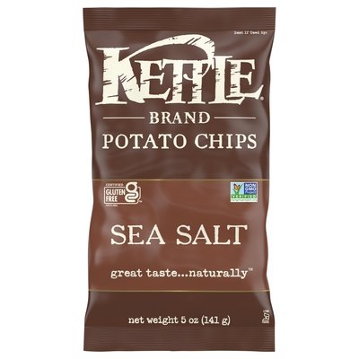 Kettle Brand Sea Salt Chips 15/5 OZ [UNFI #36071]