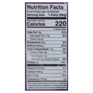 Notco Plant Based Chicken Patties 6/4 Ct [UNFI #16409]