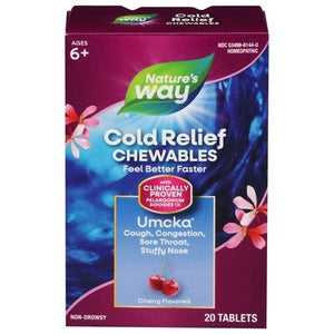 Nat Way Umcka Coldcare Chry Chwbl 20 TAB [UNFI #82683] T