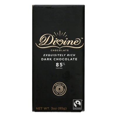 Divine 85% Dark Chocolate Bar 12/3 OZ [UNFI #06136]