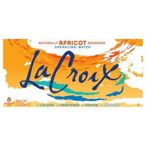 Lacroix Apricot 3/8/12 OZ [UNFI #24518] T