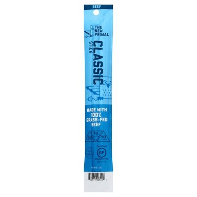 The New Primal Classic Beef Jerky Stick 20/1 OZ [UNFI #36632]