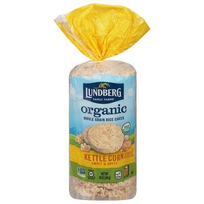 OG2 Lundberg Rice Cake Kettle Corn 6/10 OZ [UNFI #55433]