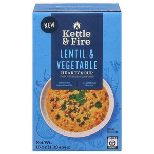 Kettle & Fire Lentil, Vegetable 6/16 Oz [UNFI #48226]