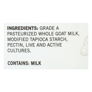 R Hill Goat Plain Yogurt 6/32 OZ [UNFI #13738]