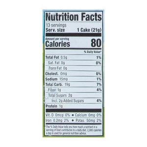 OG2 Lund Hny Nut Rce Cke 6/9.6 OZ [UNFI #55431]