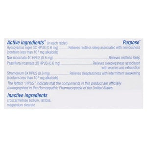 Boiron SleepCalm (Sleep Relief) 60 TAB [UNFI #61139] T