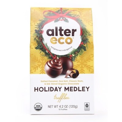 Alter Eco Holiday Medley Truffles 8/4.2 Oz [UNFI #70611]