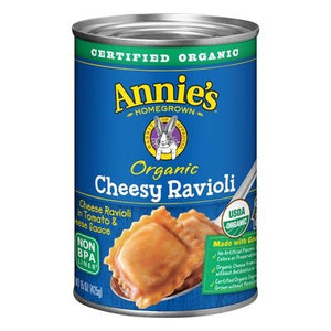 OG2 Annies Homegrown Ravioli Cheesy 12/15 OZ [UNFI #22278]