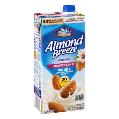 Blue Diamnd Van Unswt Breeze Almd Bev 12/32 OZ [UNFI #20121]