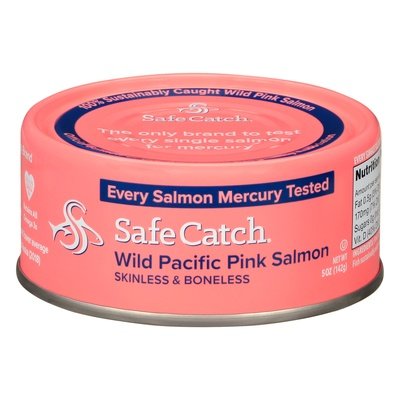 Safe Wild Pink Salmon  6/5 OZ [UNFI #14822]