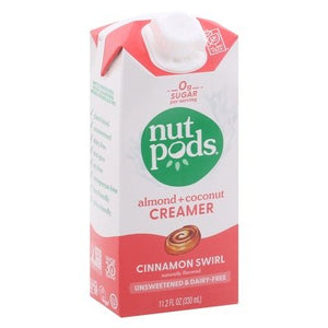 Nutpods Cinnamon Swirl Unsweetened 12/11.2 OZ [UNFI #81377]