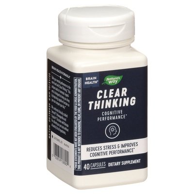 Natures Way Clear Thinking 40 Ct [UNFI #87140]