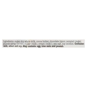 Tonys Chocolonely Caramel Sea Salt Choc Pouch 8/4.44 Oz [UNFI #67276]