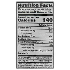 Dcrave Churros Orgl Cinm 6/4 OZ [UNFI #85589]